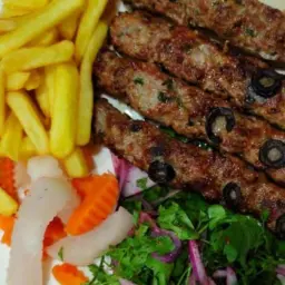 صحن كباب لحم